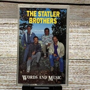 The Statler Brothers - Words and Music [Cassette Tape 1992] Country‎ Music Album